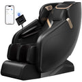 4D Zero Gravity Massage Chair with Heat & Bluetooth – Black