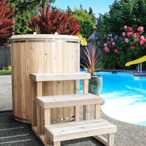 LeisureCraft Baltic Cold Plunge Tub