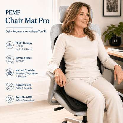 Grooni Wellness PEMF Infrared Chair Mat Pro