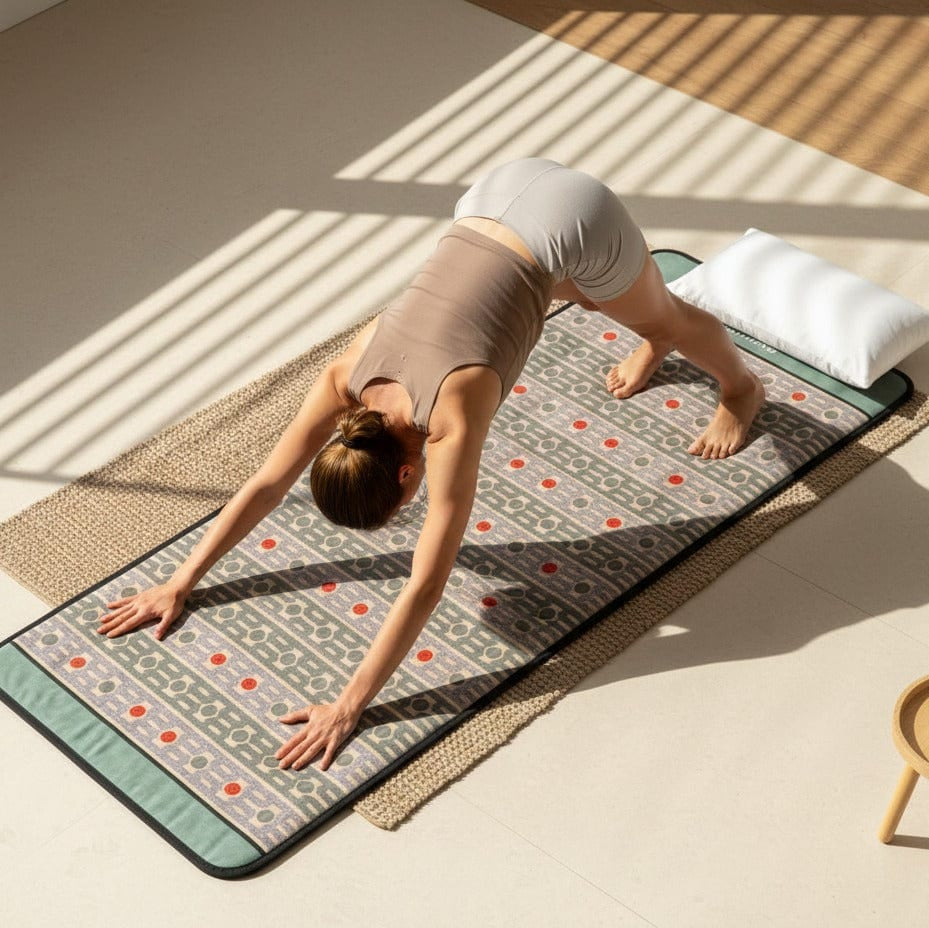 Grooni Wellness PEMF Mat 4-in-1, Red Light & Infrared Heat