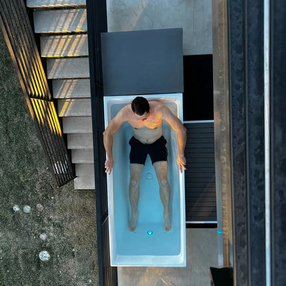 Revive Plunge Acrylic Plunge – Premium Dual-Temperature Cold Plunge with 1 HP Chiller