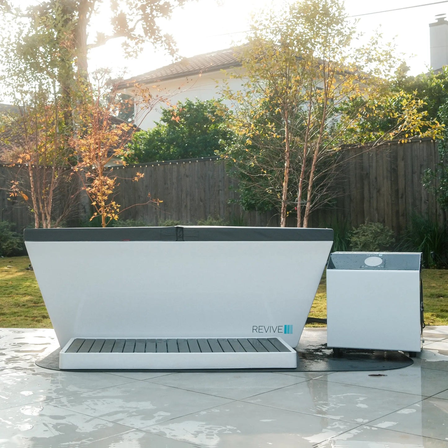 Revive Plunge Acrylic Plunge – Premium Dual-Temperature Cold Plunge with 1 HP Chiller