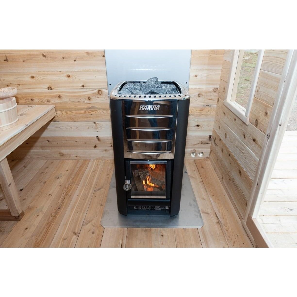 LeisureCraft Canadian Timber Georgian 2–6 Person Cabin Sauna