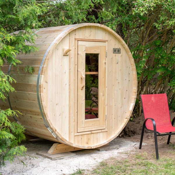 LeisureCraft Canadian Timber CTC22W Harmony Barrel Sauna