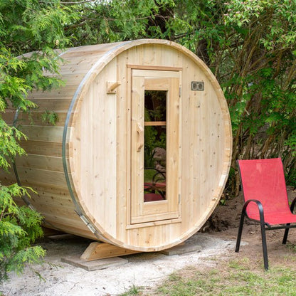 LeisureCraft Canadian Timber CTC22W Harmony Barrel Sauna