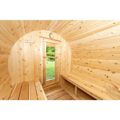 LeisureCraft Canadian Timber CTC22W Harmony Barrel Sauna