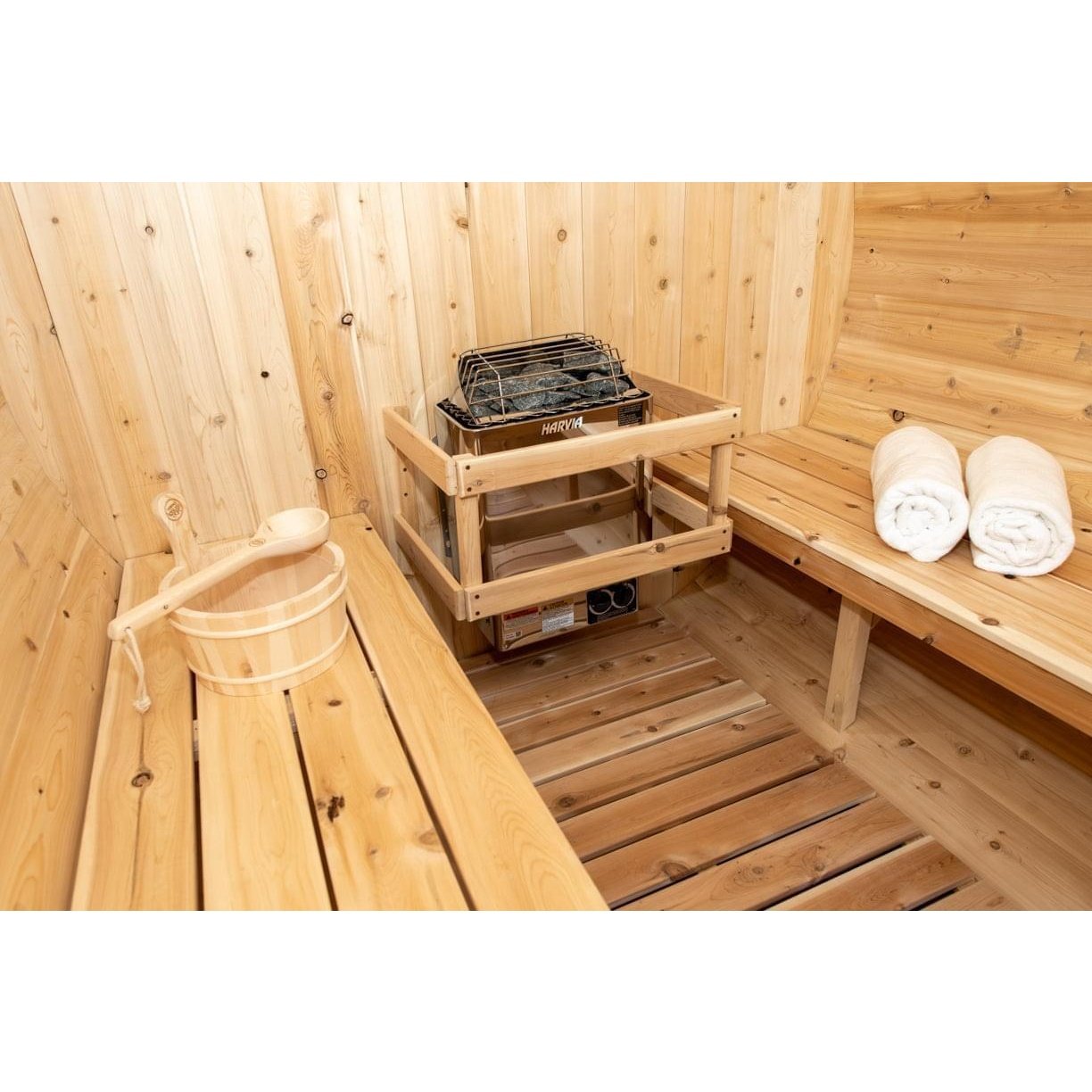 LeisureCraft Canadian Timber CTC22W Harmony Barrel Sauna