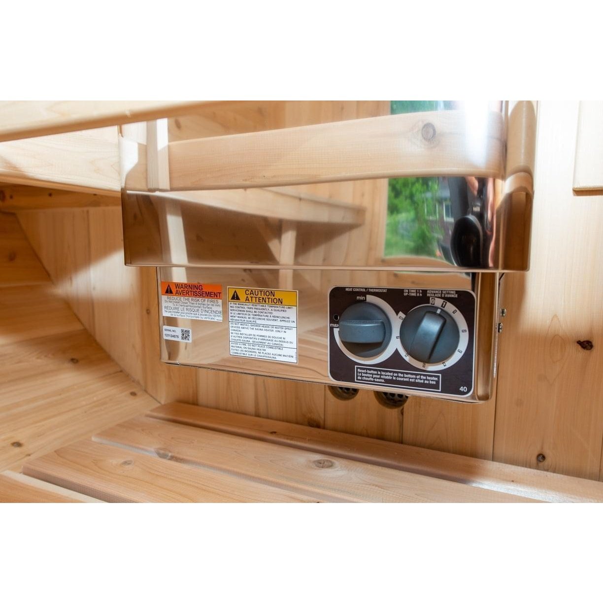 LeisureCraft Canadian Timber CTC22W Harmony Barrel Sauna
