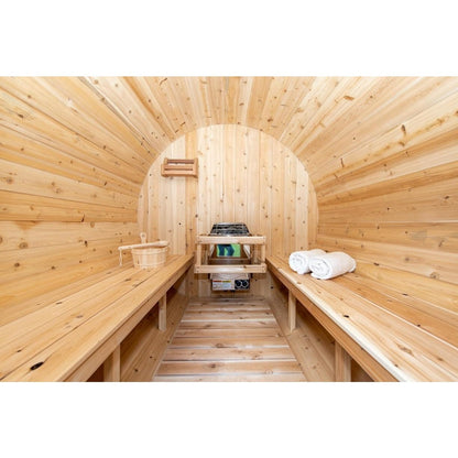 LeisureCraft Canadian Timber CTC22W Harmony Barrel Sauna
