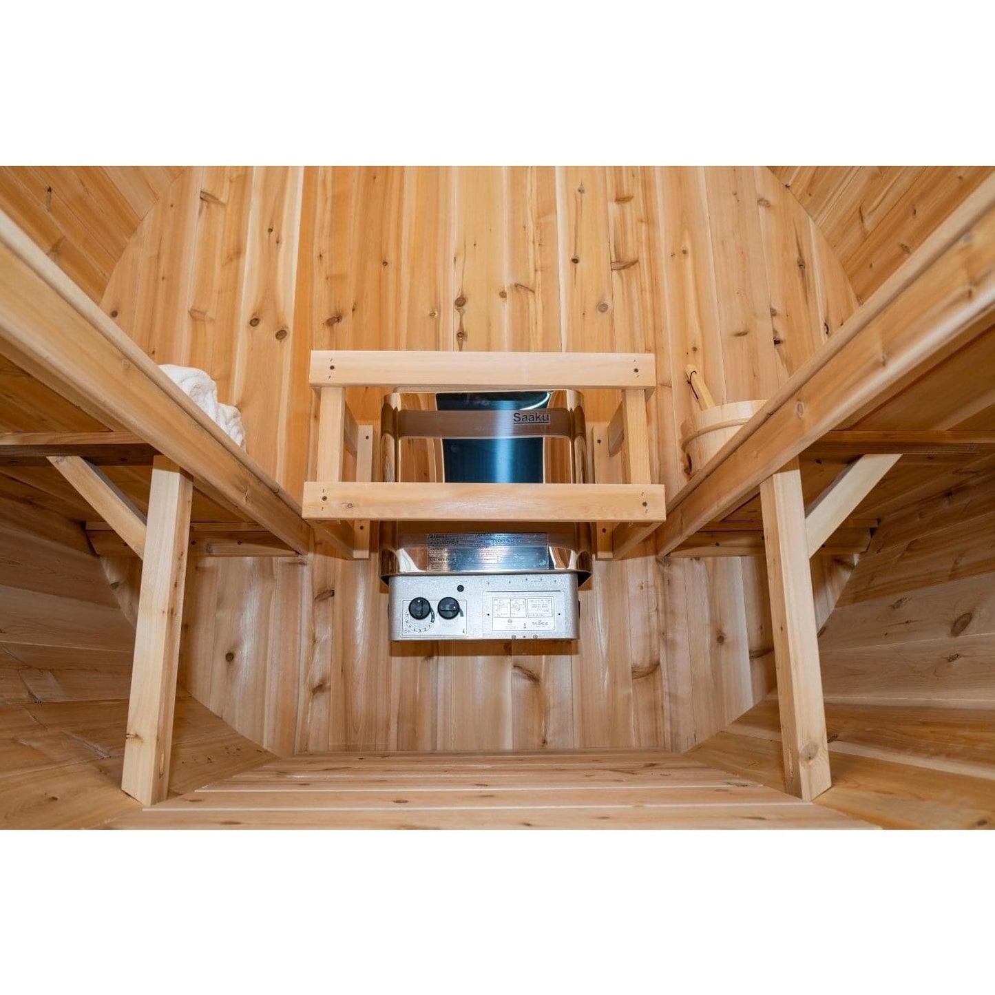 LeisureCraft Canadian Timber CTC22W Harmony Barrel Sauna