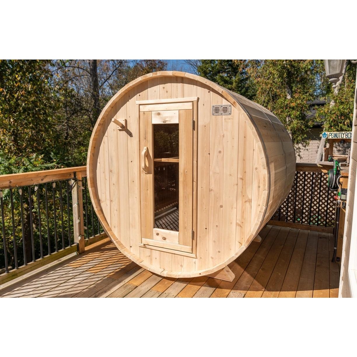 LeisureCraft Canadian Timber CTC22W Harmony Barrel Sauna