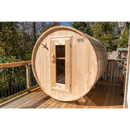 LeisureCraft Canadian Timber CTC22W Harmony Barrel Sauna