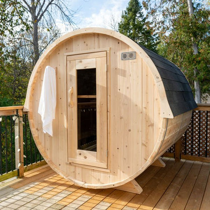 LeisureCraft Canadian Timber CTC22W Harmony Barrel Sauna