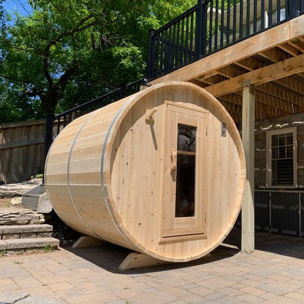 LeisureCraft Canadian Timber CTC22W Harmony Barrel Sauna