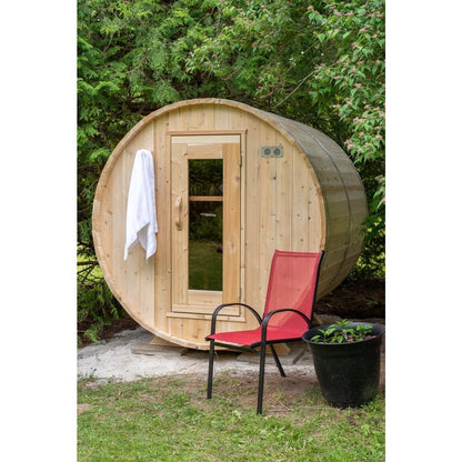LeisureCraft Canadian Timber CTC22W Harmony Barrel Sauna