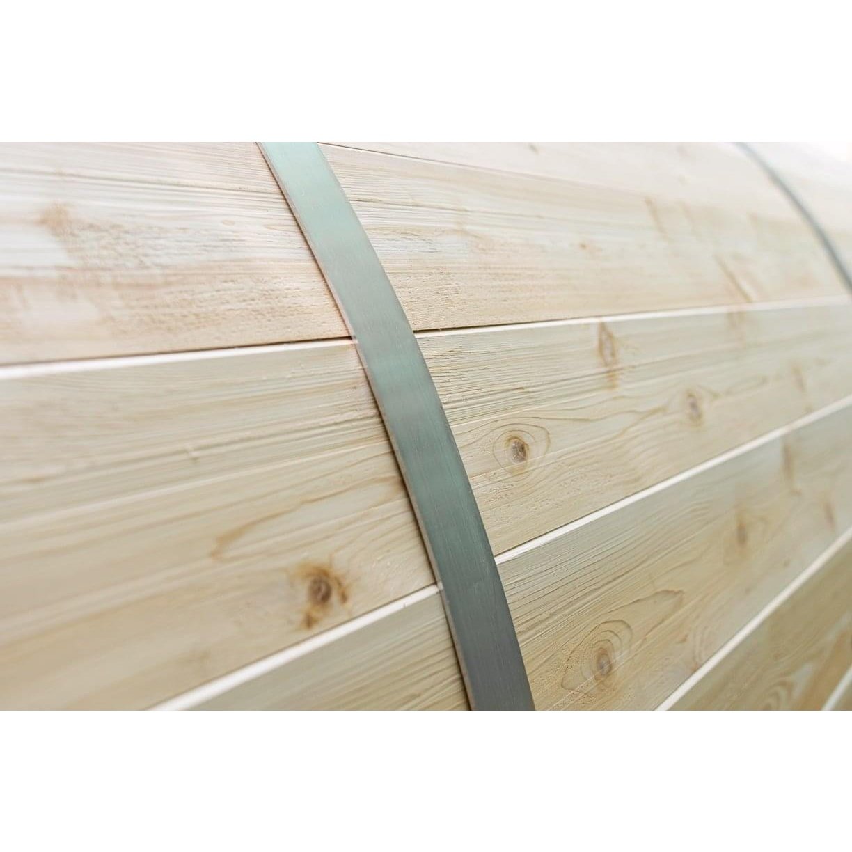 LeisureCraft Canadian Timber Tranquility Sauna (CTC2345W) – 2–6 Person Outdoor Barrel Sauna